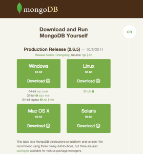 mongodb-download