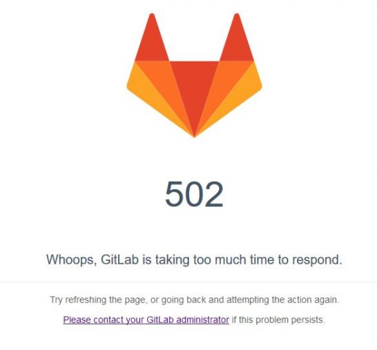 gitlab-502