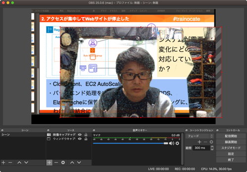 Obs Studioを使って自分の背景をスライド資料にする ヤマムギ